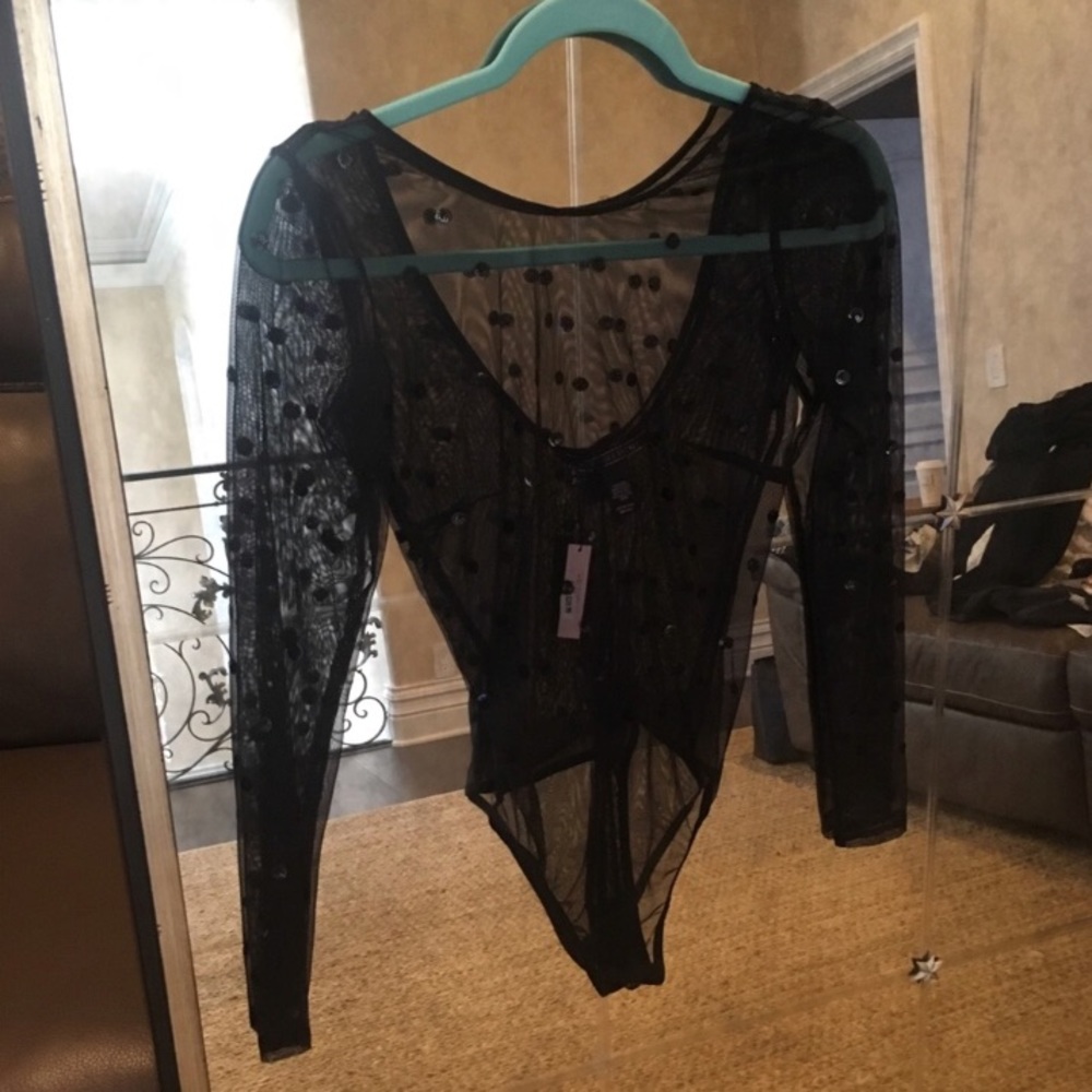 Victoria’s Secret sheer bodysuit/Double as costume
